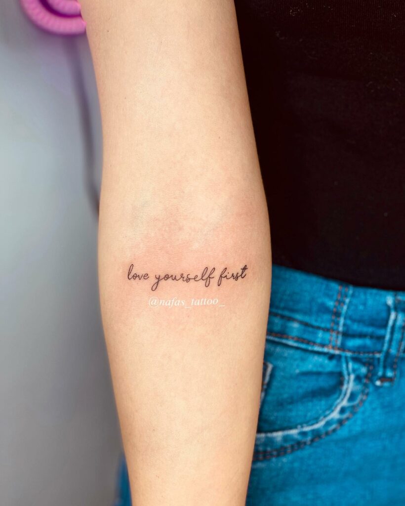 18 Simple Self Love Tattoo Ideas That Will Blow Your Mind 