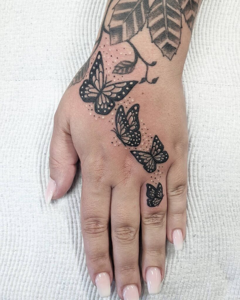 Magical Butterfly Tattoo