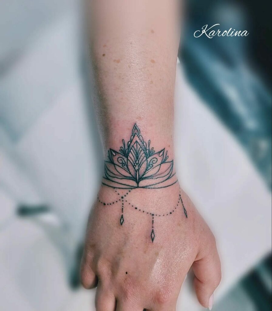 Mandala Bracelet Tattoo