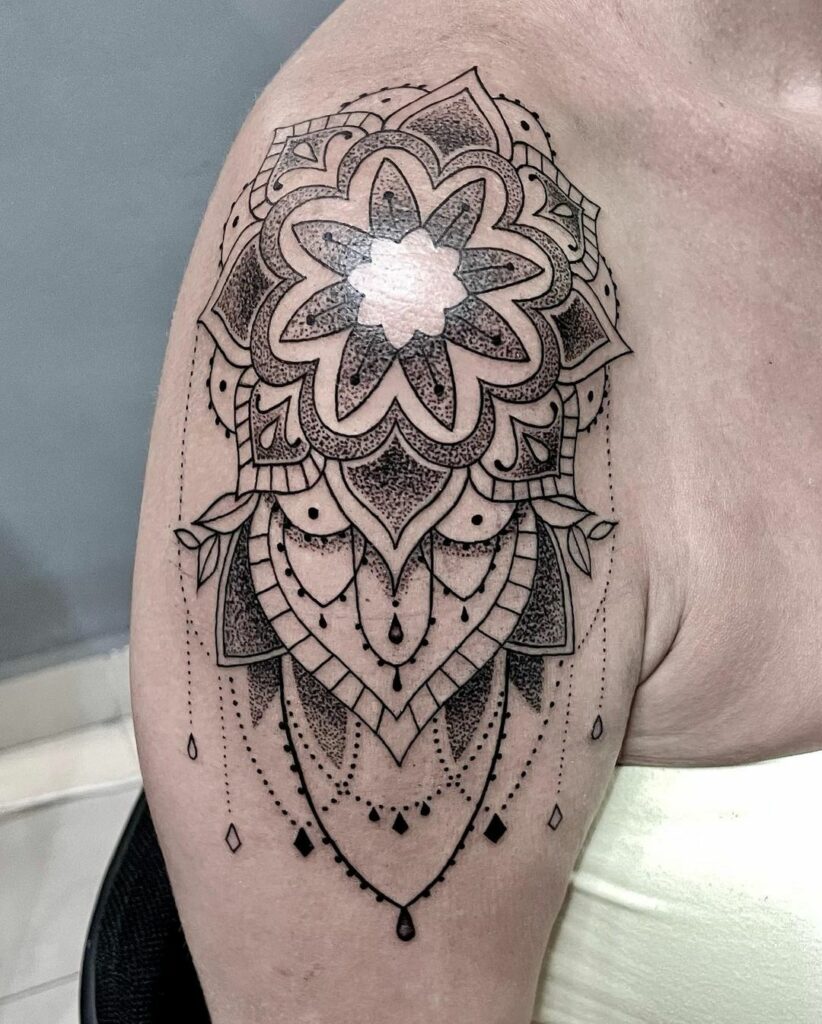 Top 100 Best Chandelier Tattoos For Women  Ornamental Design Ideas