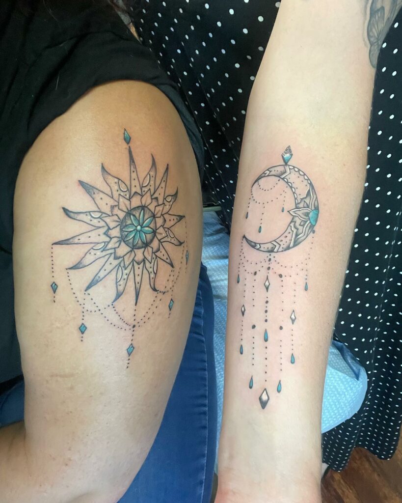 60 Sun and Moon Tattoo Designs  Meaning  The Trend Spotter