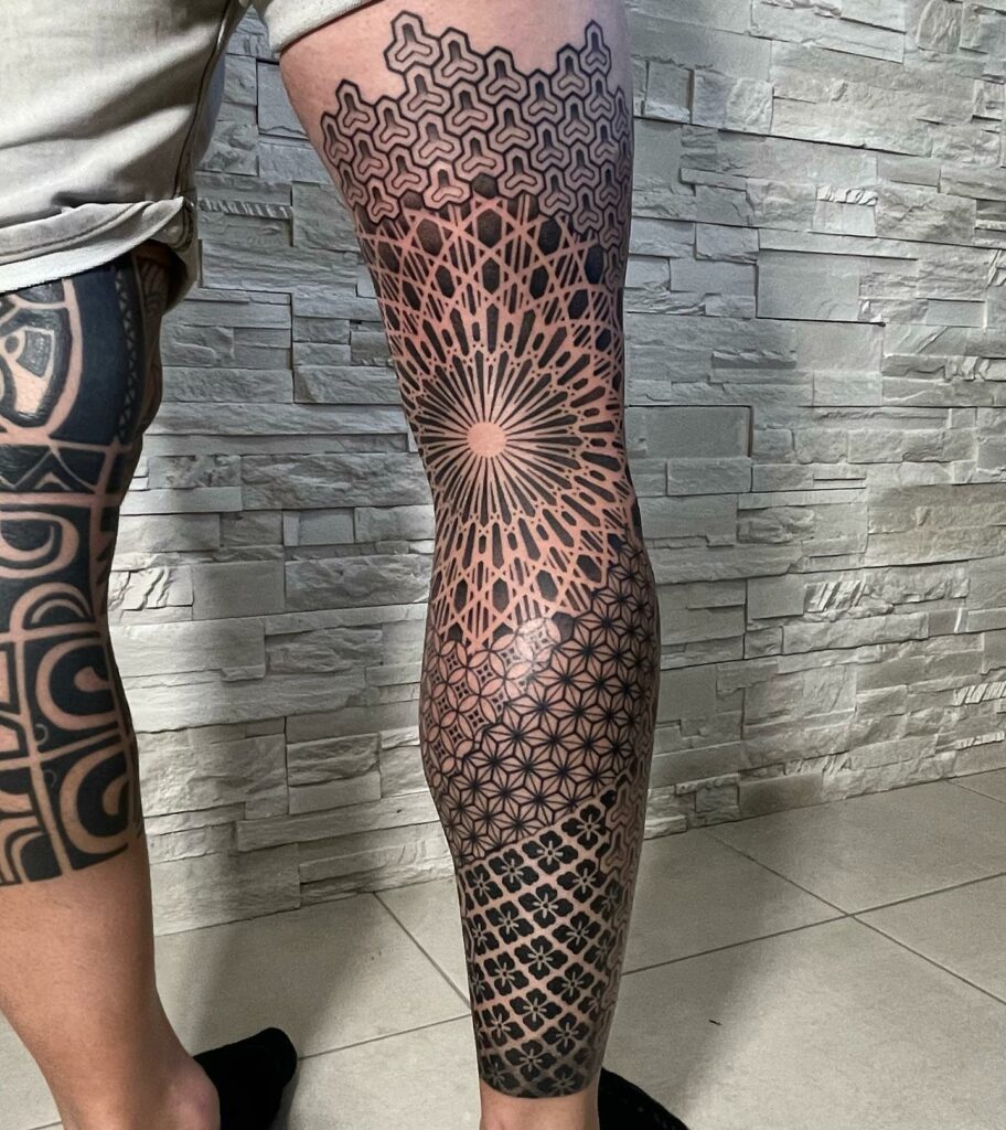Mandala Symmetrical Tattoo