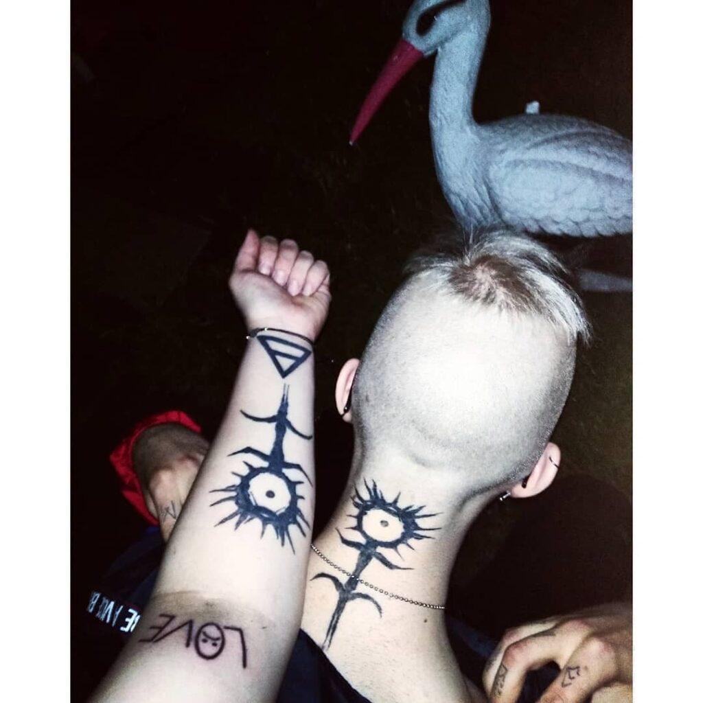 Matching Ghostemane Tattoo