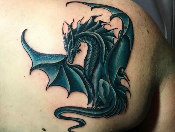 11+ Medieval Dragons Tattoo Ideas That Will Blow Your Mind!