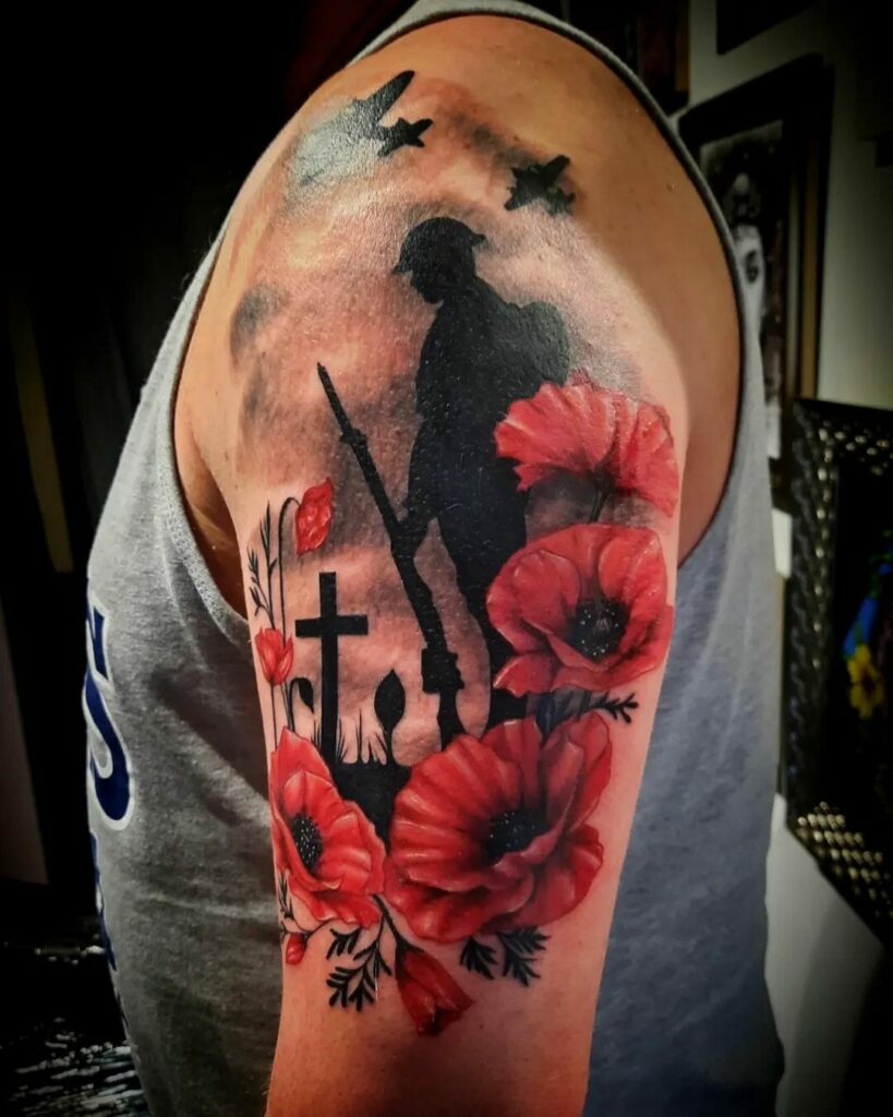 Top more than 70 badass military tattoos latest  incdgdbentre