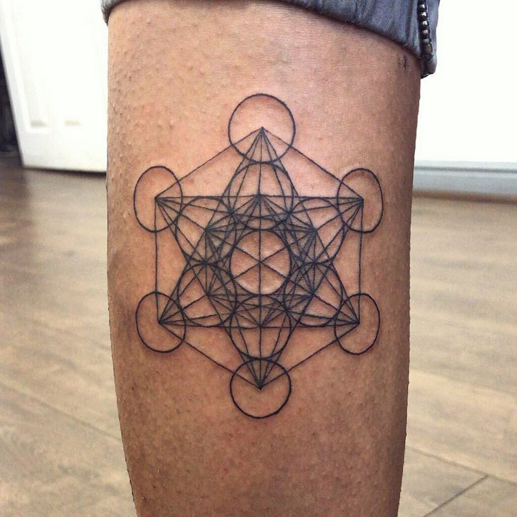 Metatron Cube Tattoo