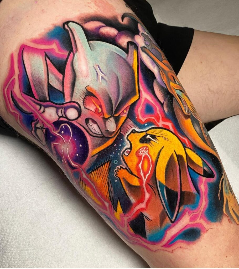 11 Mewtwo Tattoo Ideas That Will Blow Your Mind Alexie