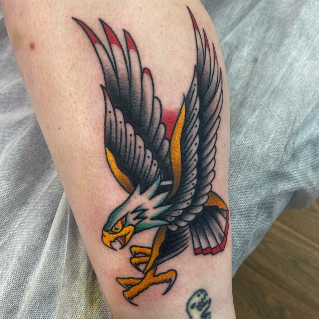 11 Forearm Eagle Tattoo Ideas That Will Blow Your Mind   Mexican Eagle Tattoo 1 1024x1024 