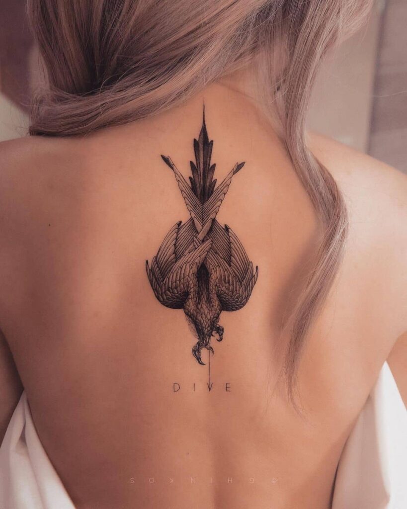 Eagle Tattoo Designs For Woman | TattooMenu