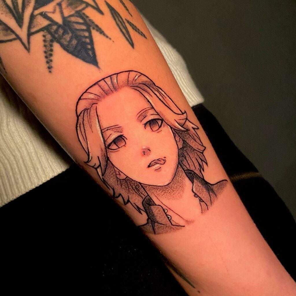 tokyo revengers draken tattoo