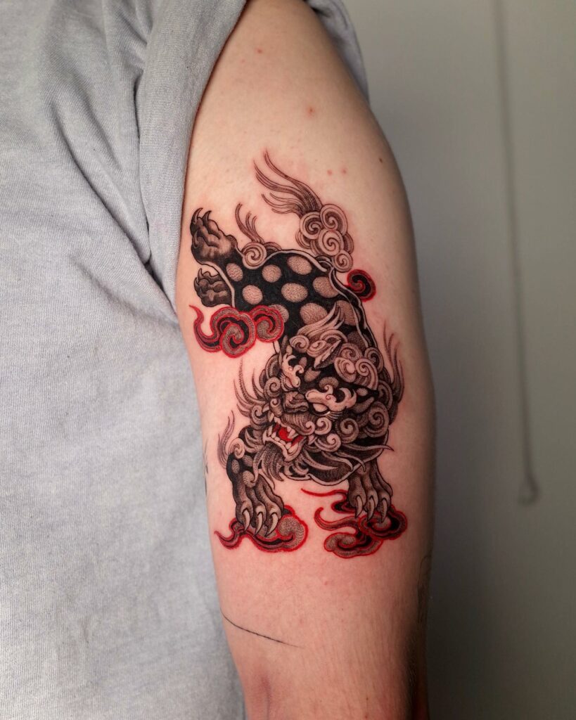 Mini Foo Dog Tattoos ideas