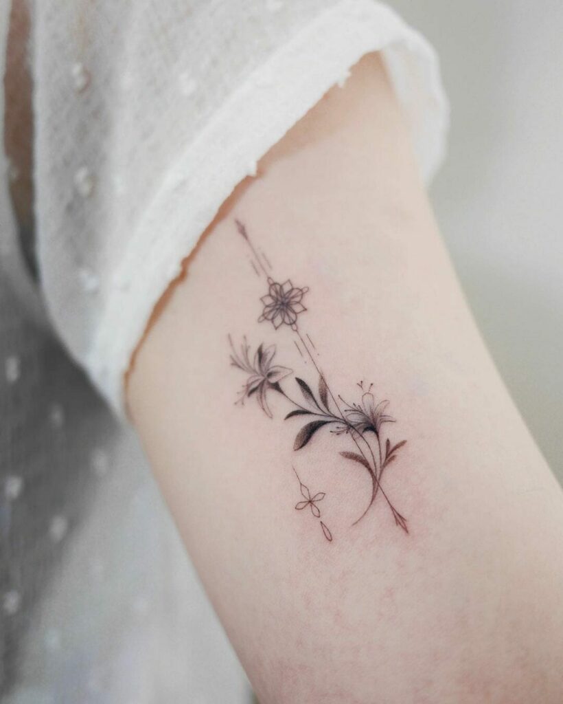 Minimal Designs For A Botanical Tattoo
