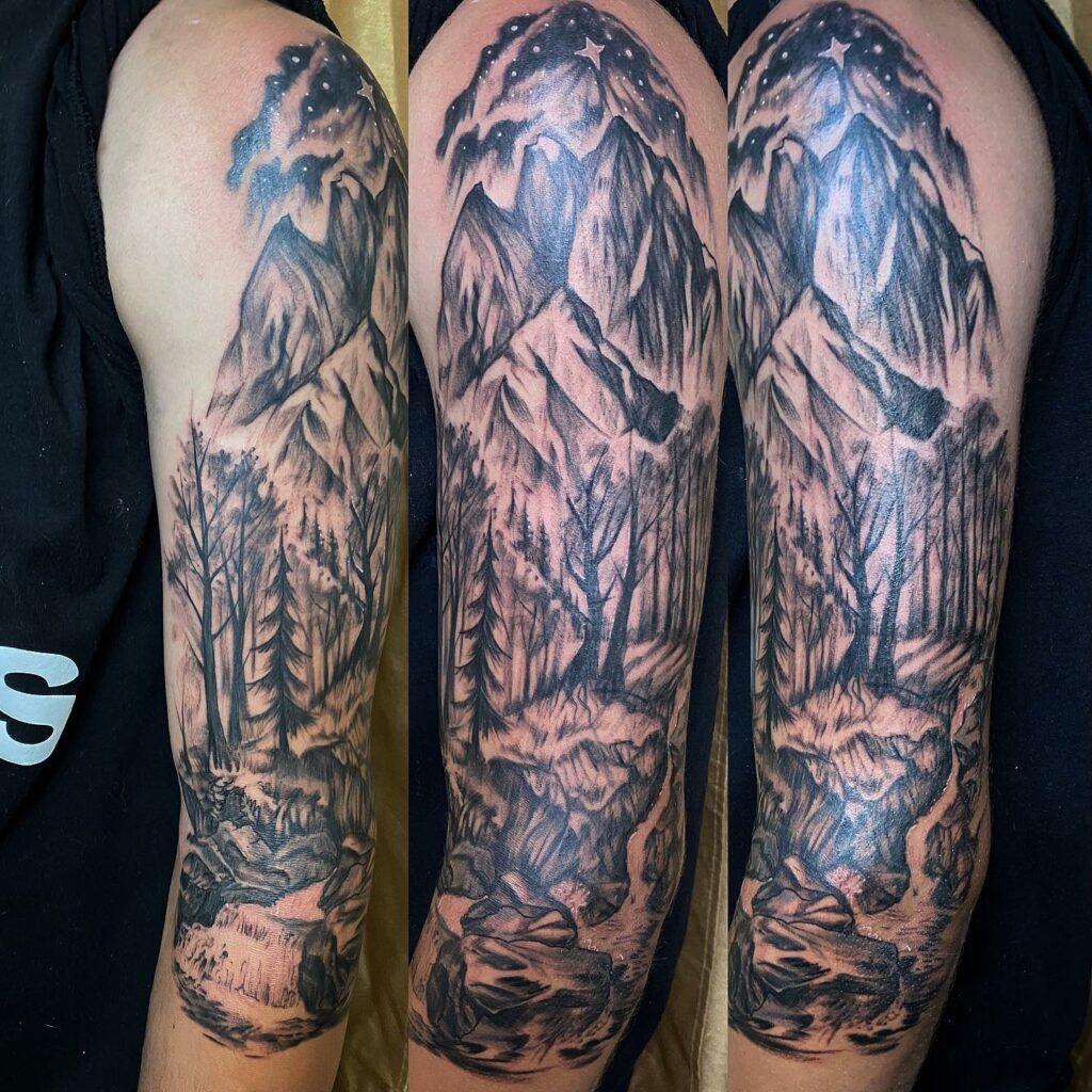 80 Best Mountain Tattoo  Designs  Meanings for All Ages