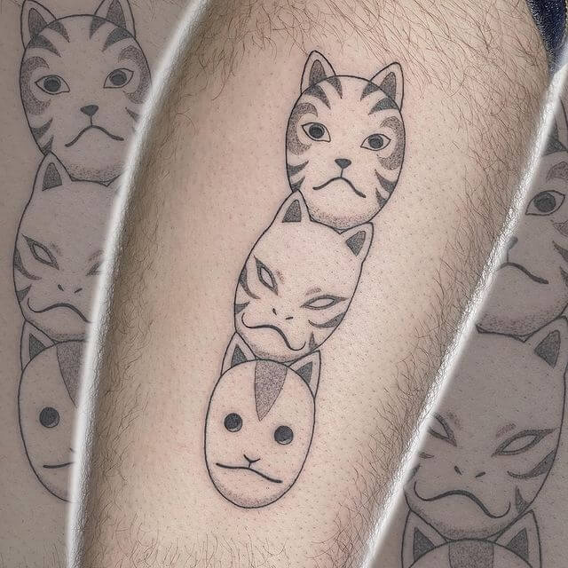 Naruto Anbu Mask Tattoos 