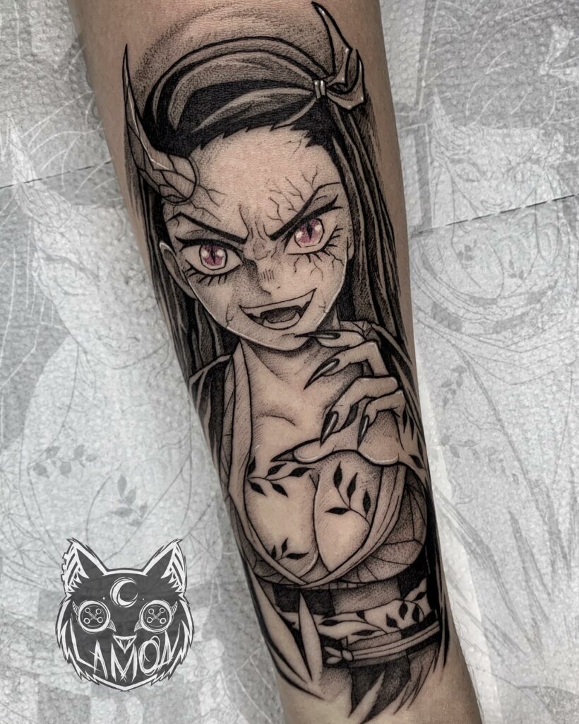 Nezuko - Demon Slayer Tattoo