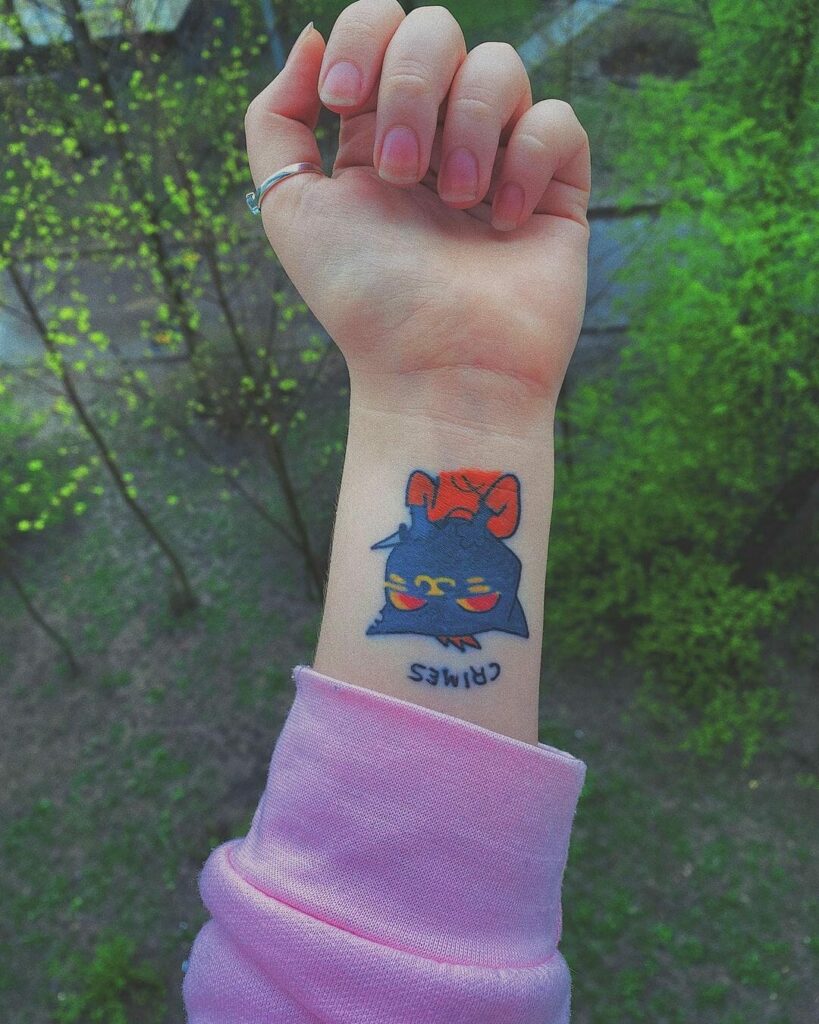 Night In The Woods Game Tattoo