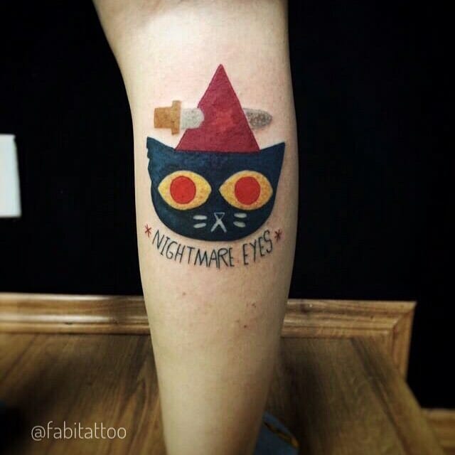Night In The Woods 'Witchdaggah' Tattoo