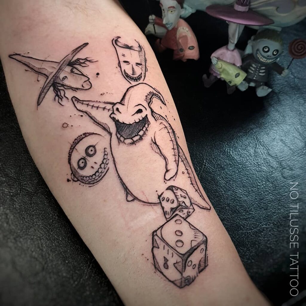 33 Nightmare Before Christmas Tattoo Ideas for 2024