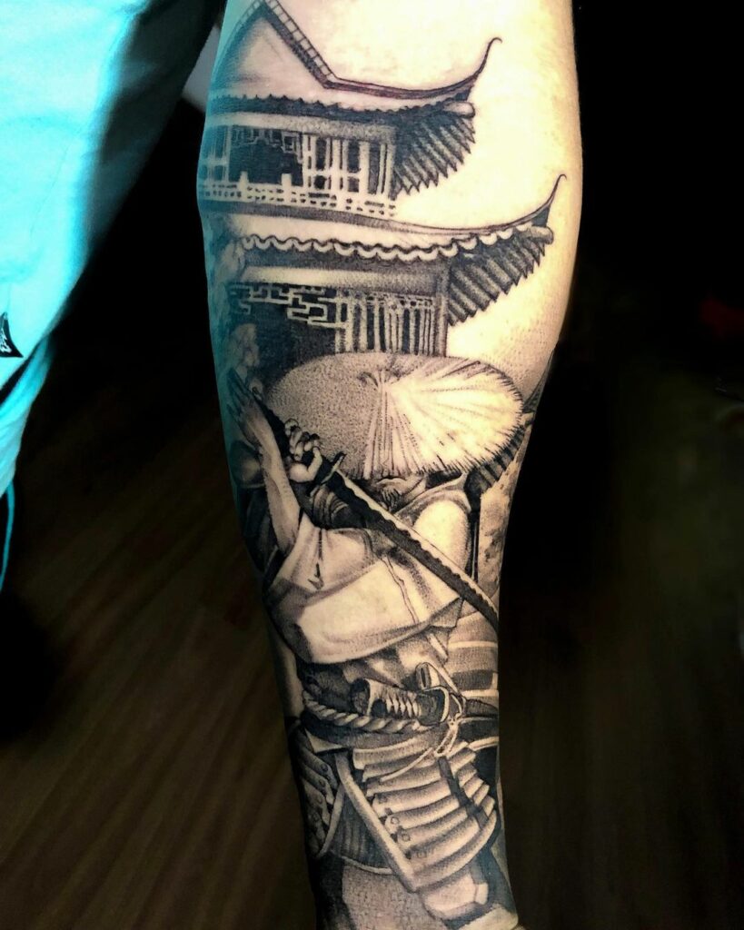 Oriental Samurai Tattoo