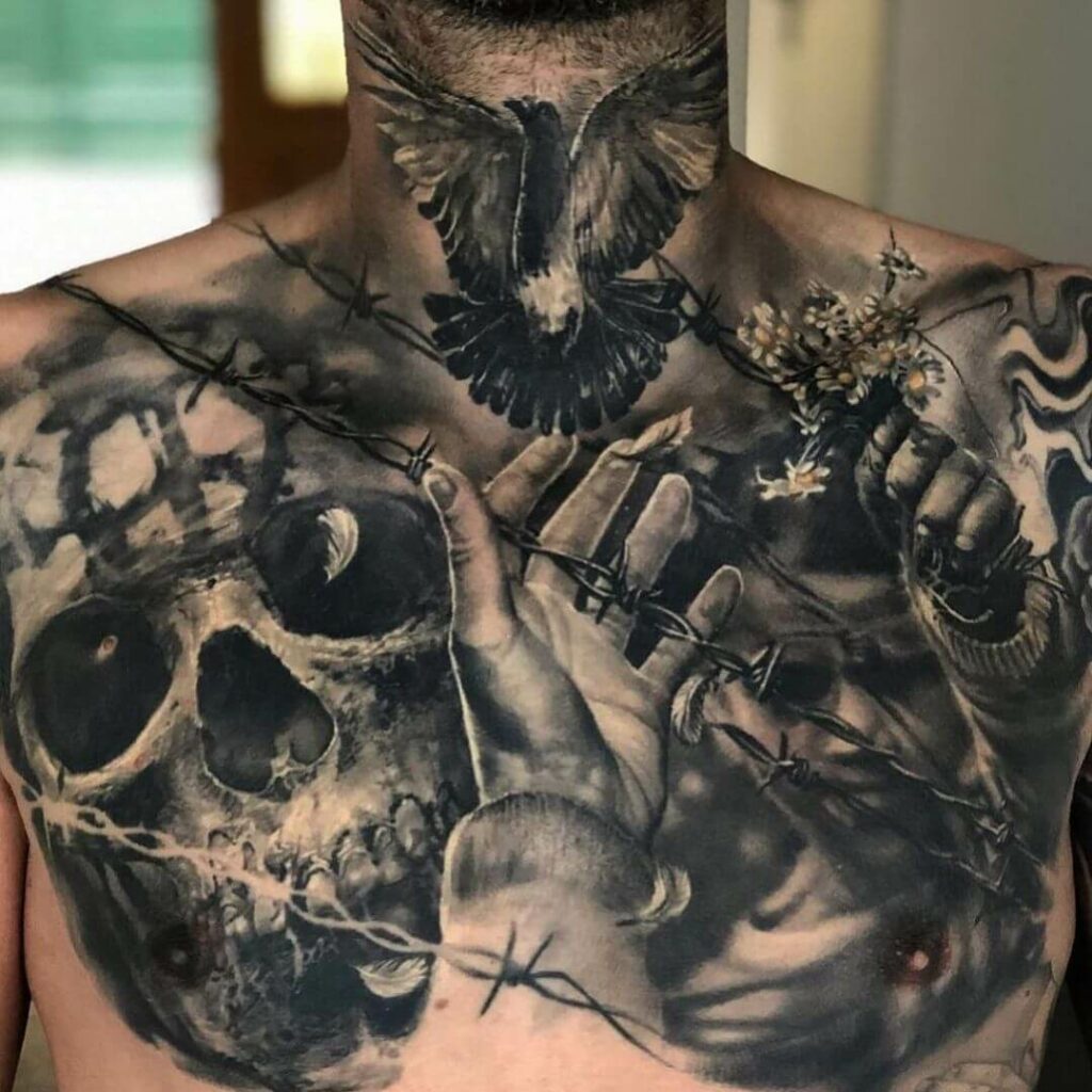 13+ Chest Tattoo Men Ideas To Inspire You!