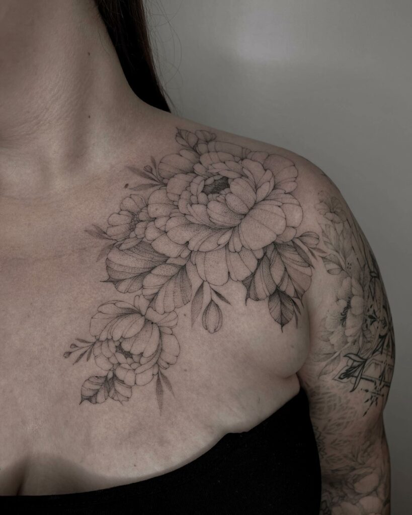 Peonies Tattoo