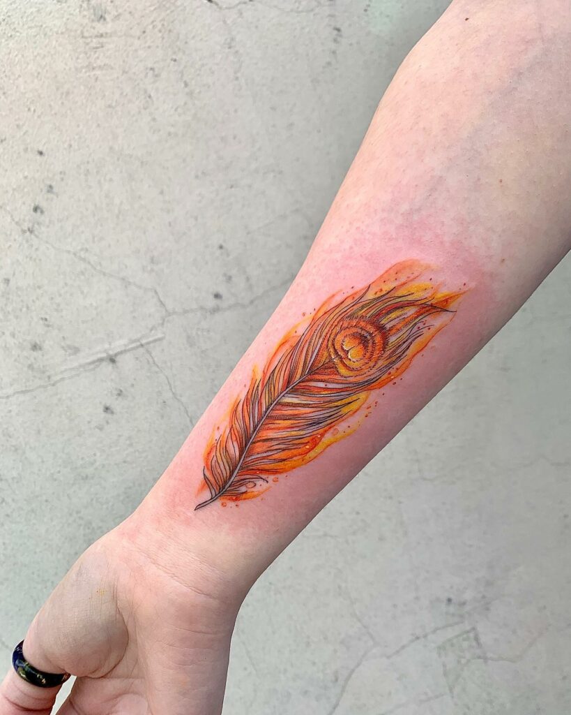 Feather Tattoos A Symbol of Freedom Strength and Beauty