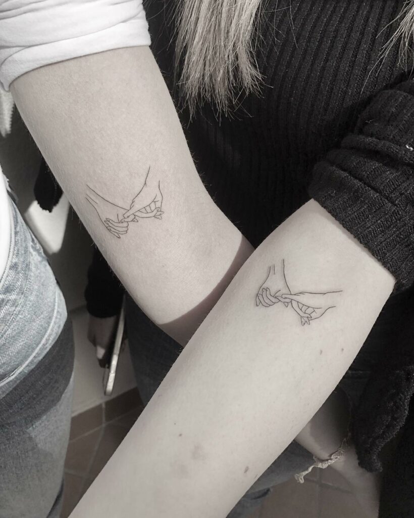 Pinky Promise Best Friend Tattoos