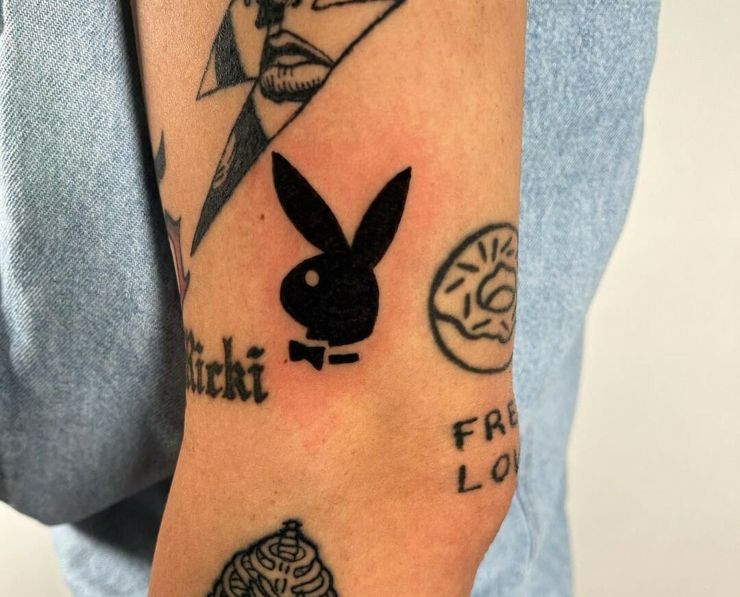 The heart from bad bunny TattooTikTok Search