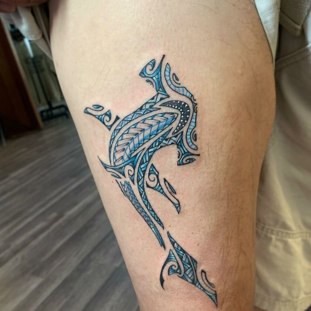 tribal hammerhead shark tattoo meaning