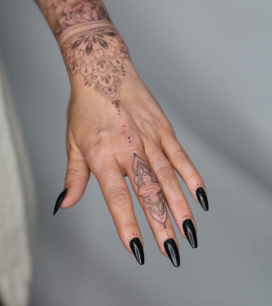 Pretty Hand Tattoo