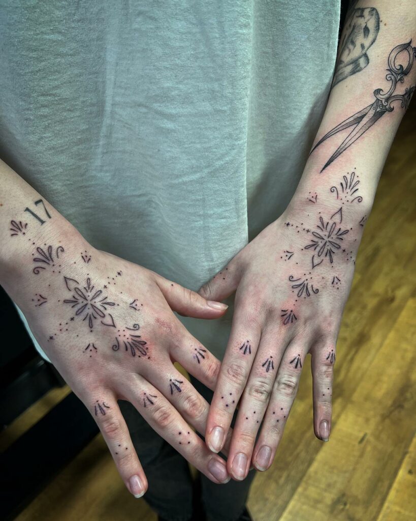 Pretty Hand Tattoo