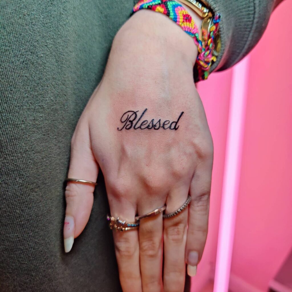 Pretty Hand Tattoo