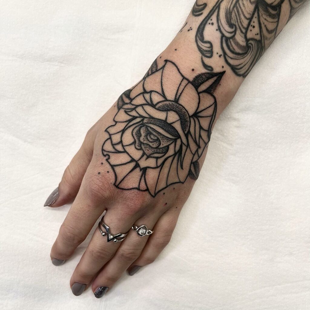 Pretty Hand Tattoo