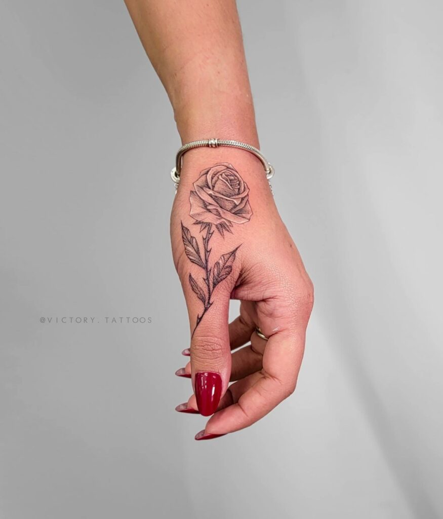 Pretty Hand Tattoo