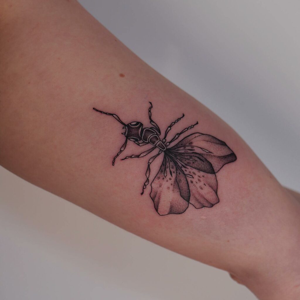 50 Ant Tattoo Designs For Men  Insect Ink Ideas