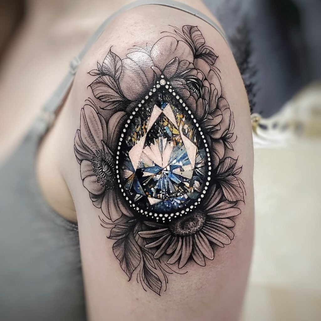 Diamond by Sake TattooNOW