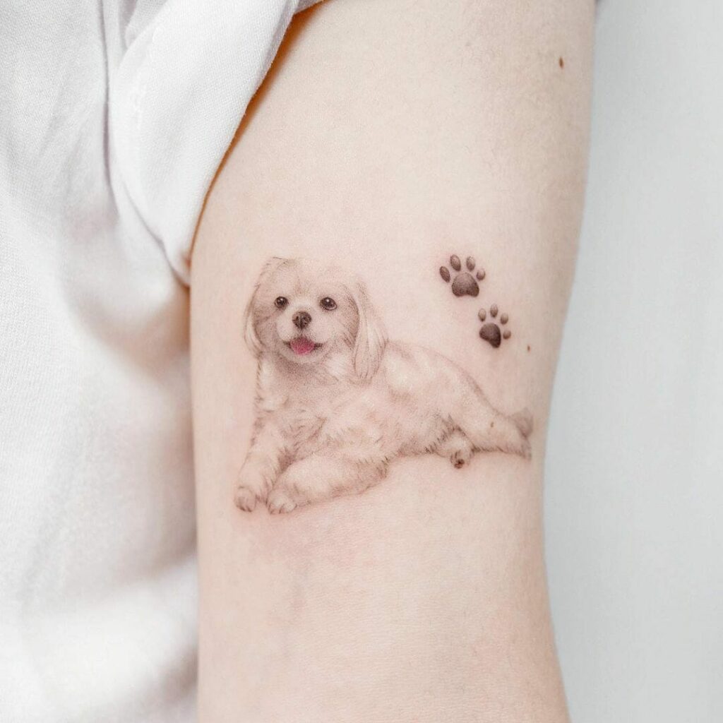 Dog owners are now getting their pets FACE tattooed on their bodies as a  permanent tribute to their beloved pooch  The Sun