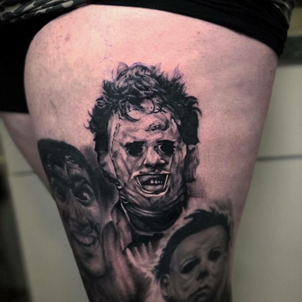 12+ Leatherface Tattoo Ideas To Inspire You! - alexie