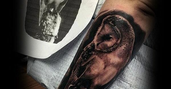 forearm tattoo for men owlTikTok Search