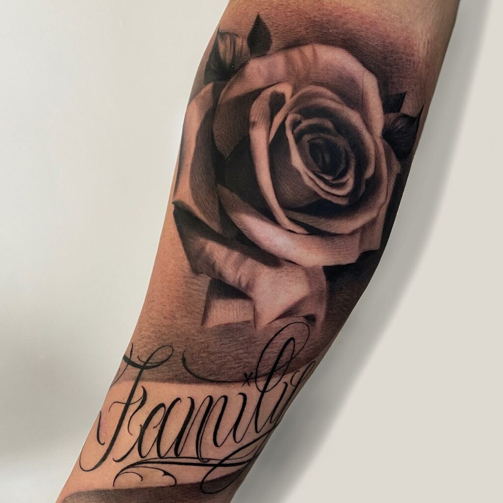 11+ Realistic Rose Tattoo Stencil Ideas That Will Blow Your Mind!