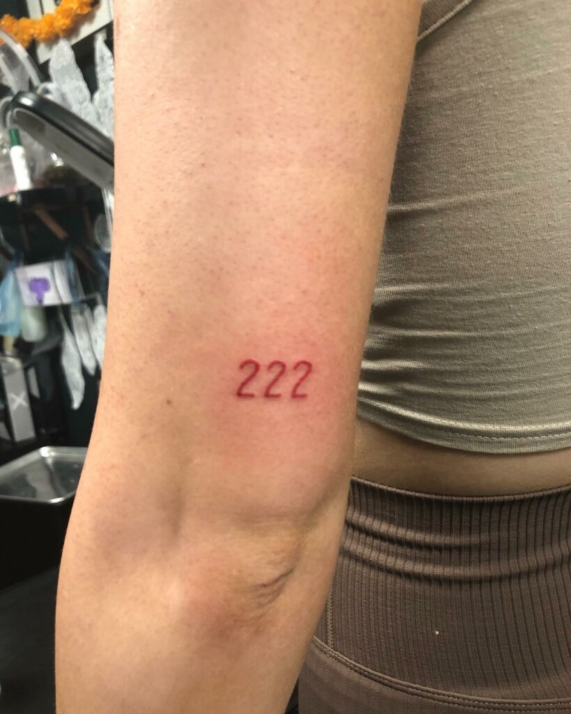 Red Ink 222 Tattoo