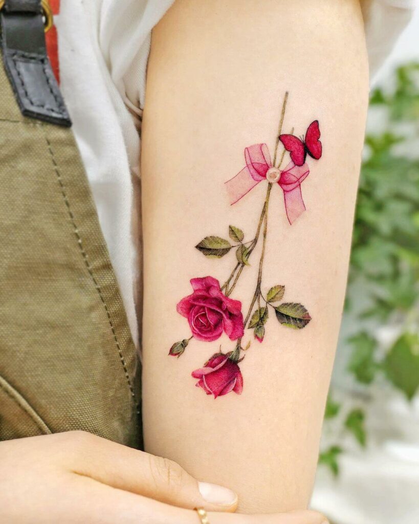 35 Beautiful Rose Tattoos for Women  Meaning  The Trend Spotter