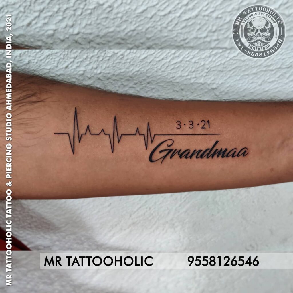 Remembrance RIP Grandma Tattoo