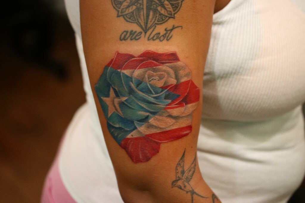 Puerto Rico themed tattoo  xvxceleste          tattoo tattoos  ink inked art tattooartist tattooed tattooart  Instagram
