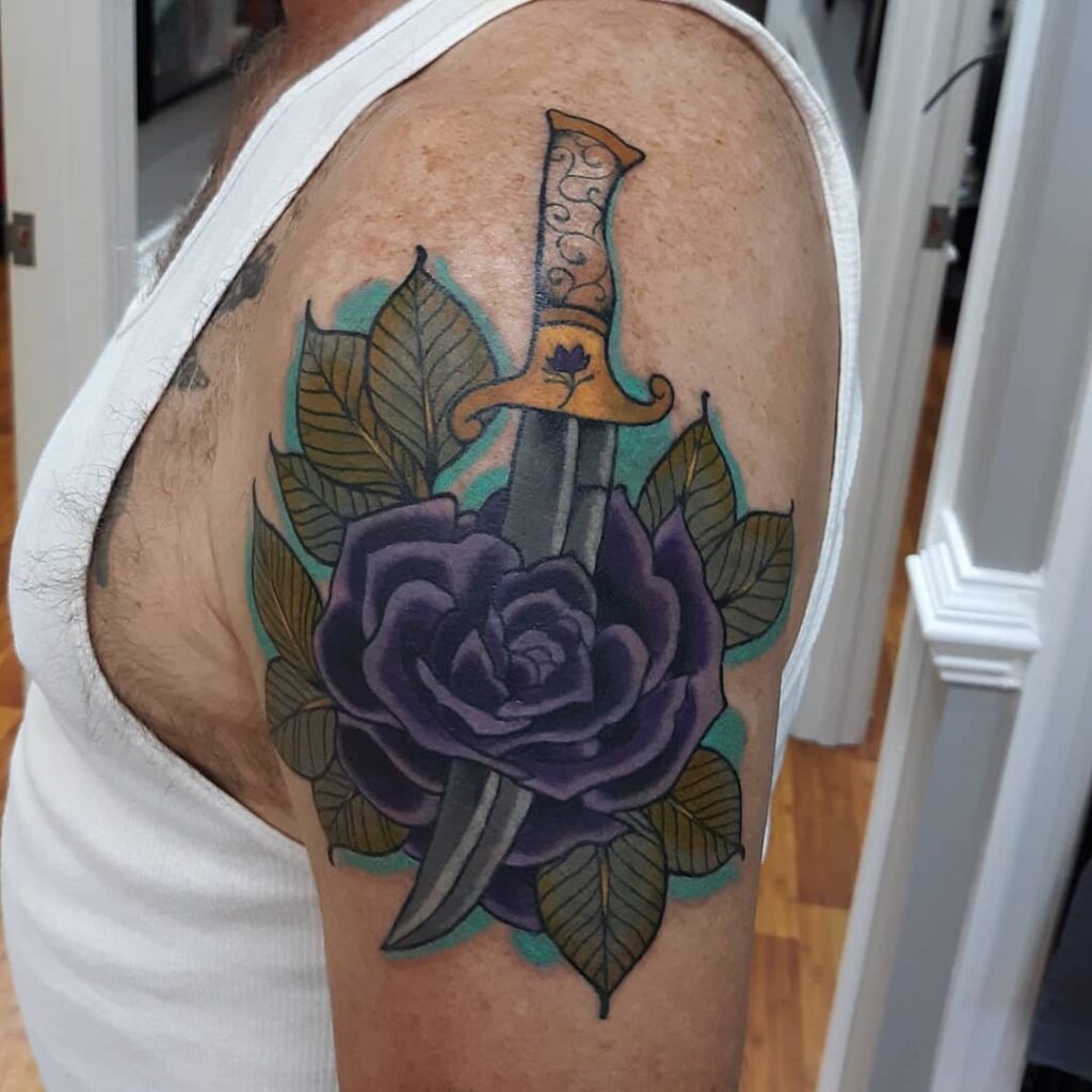 Rose Gorgeous Tattoo