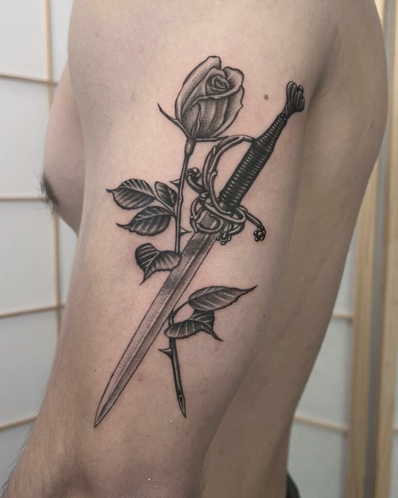 Sword Tattoos  55 Coolest Designs For Men  Women With Symbolism