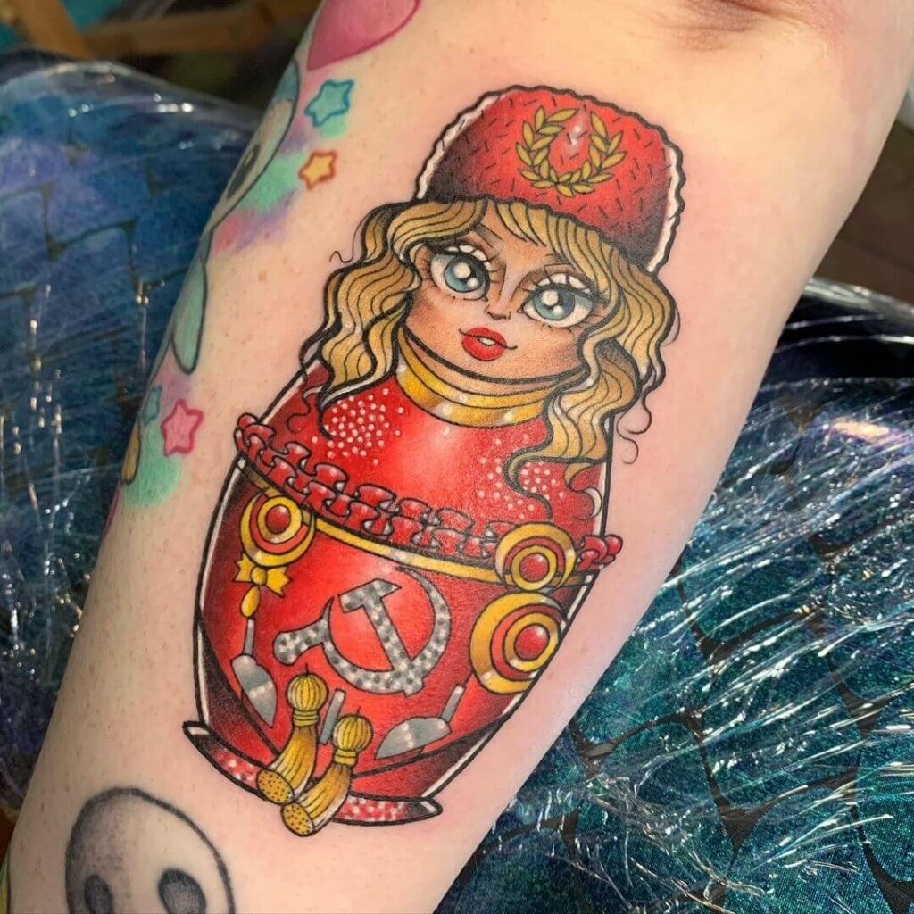 Russian Doll Drag Queens Tattoo