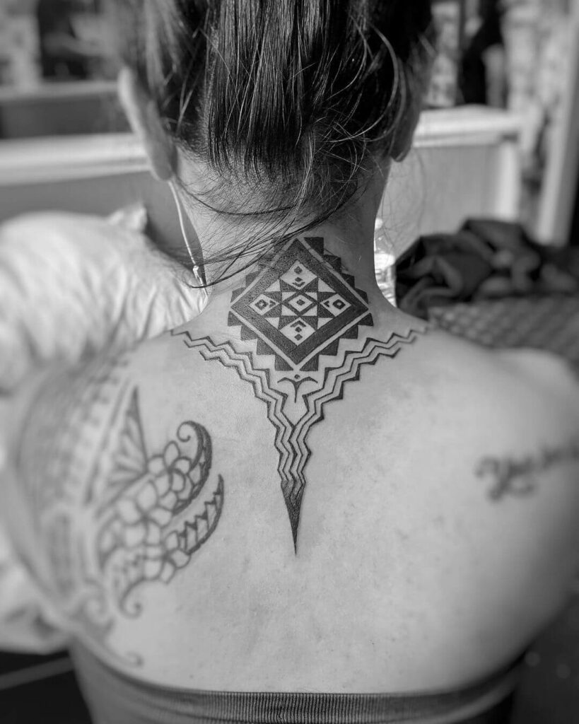 Sacred Filipino Tribal Tattoo On the Back
