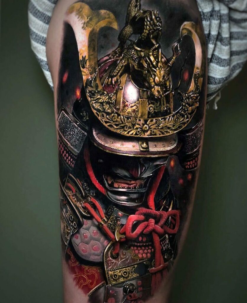  Ghost Of Tsushima  using  Flow TattooArtist  Facebook