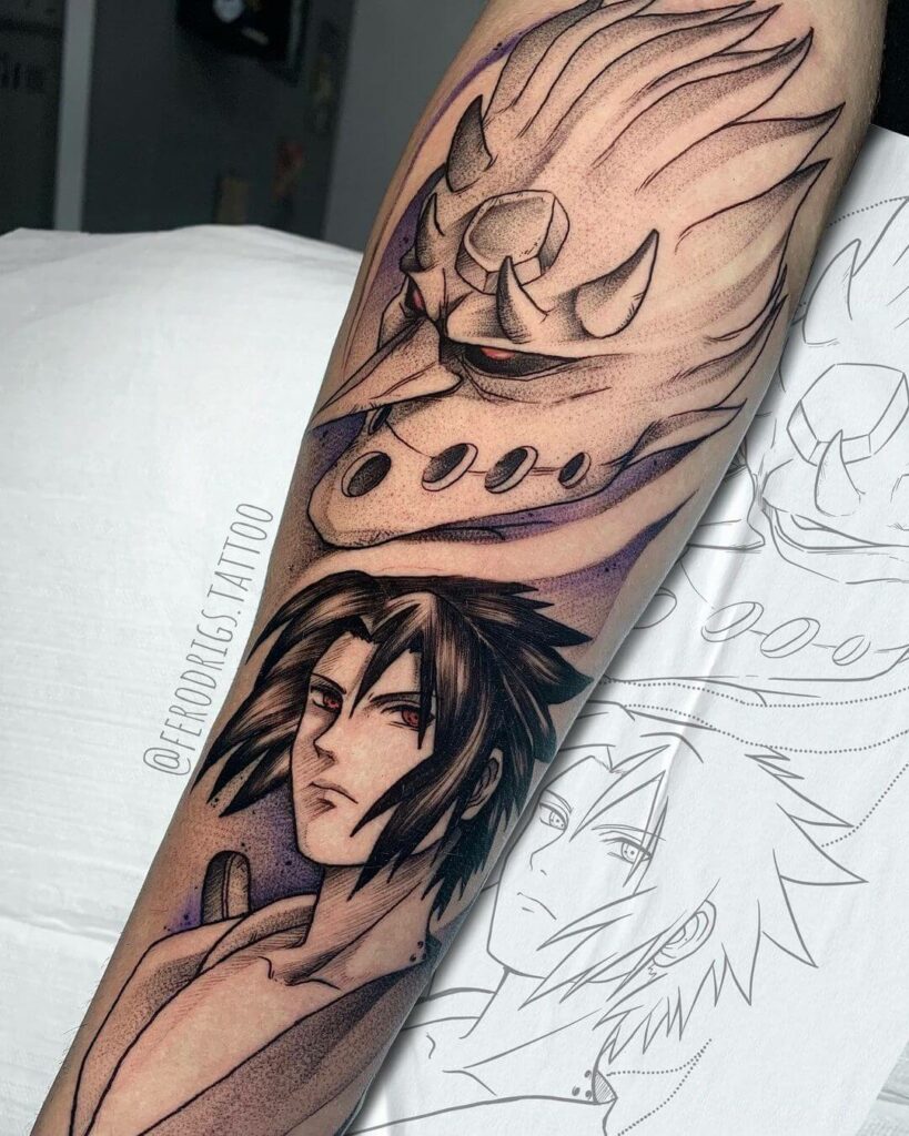 Sasuke Susanoo Tattoo